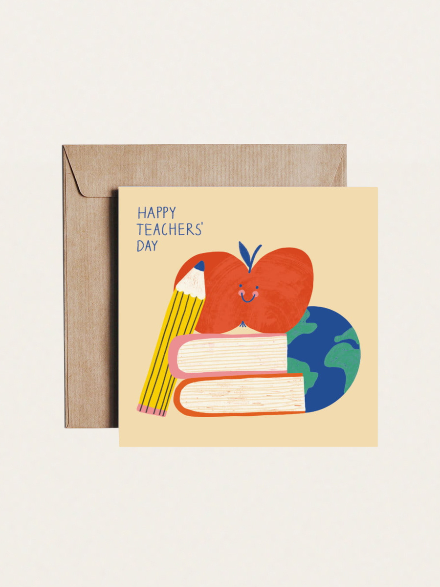 Kartka okolicznościowa - Dzień Nauczyciela - Happy Teachers' Day