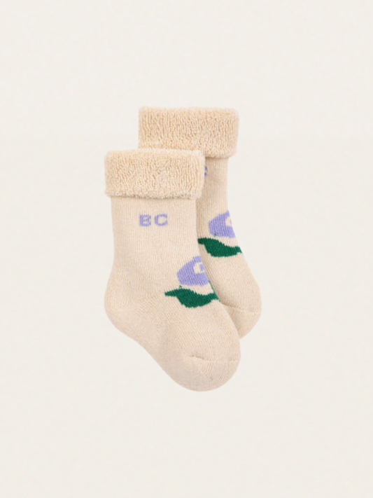 Skarpetki frotte Baby BC Stamp Bloom 2-pak