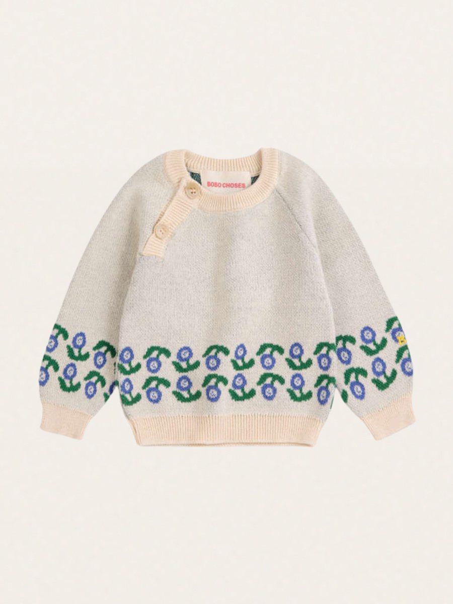 Bawełniany sweterek Baby Stamp Bloom