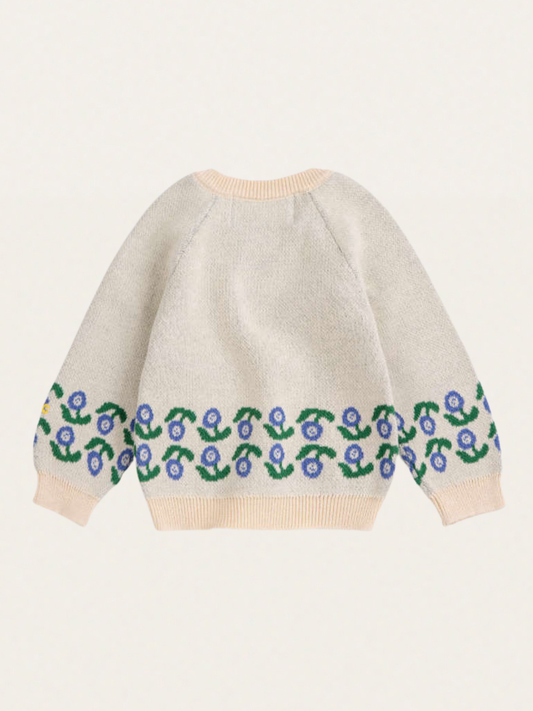 Bawełniany sweterek Baby Stamp Bloom