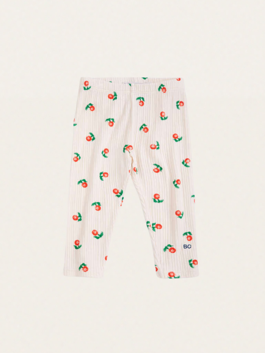 Bawełniane legginsy Baby Stamp Bloom all over