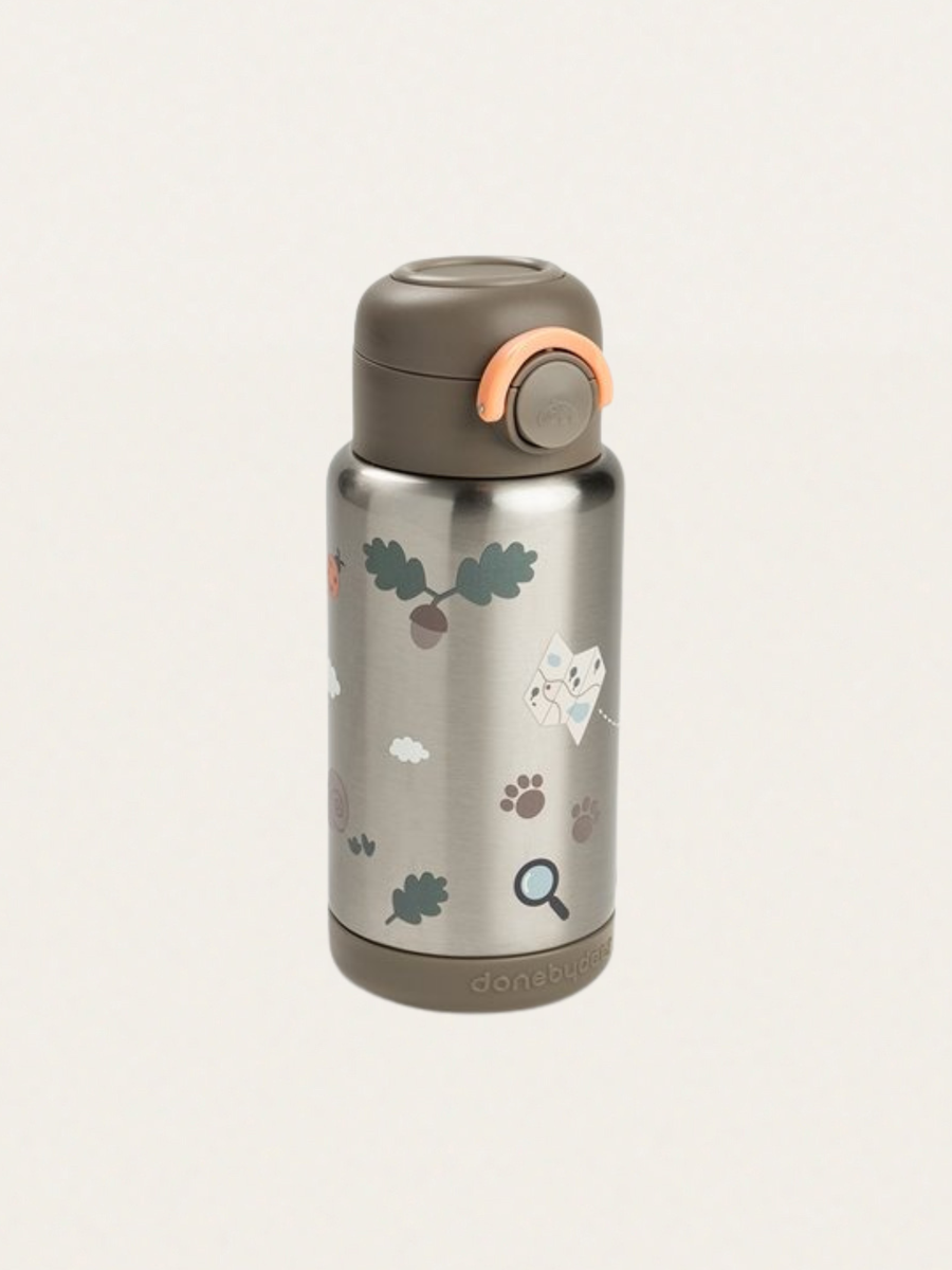 Butelka termiczna ze słomką 340 ml Tiny Trails