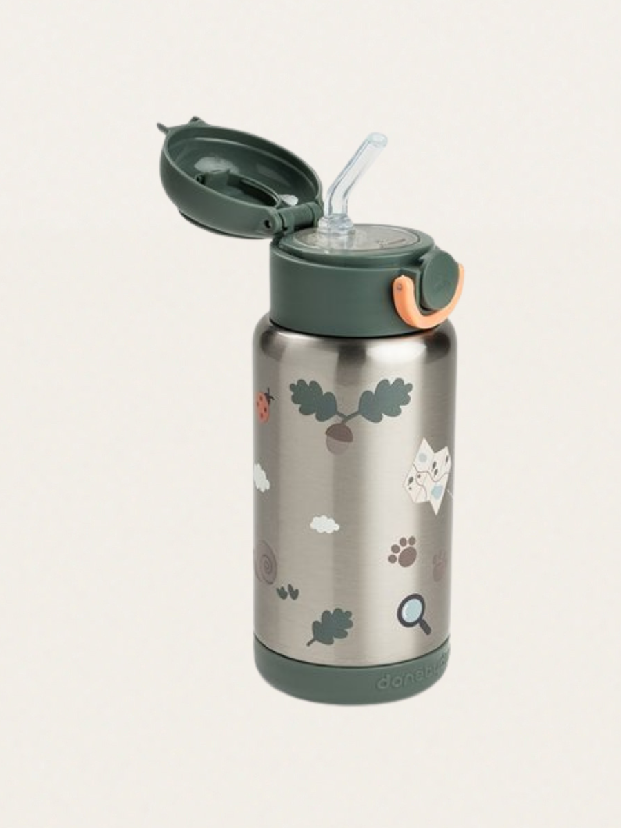 Butelka termiczna ze słomką 340 ml Tiny Trails