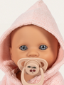 Lalka bobas w zestawie z wanienką - Isola doll bath set