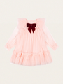 Tiulowa sukienka z kokardą Bow Dress Creole Pink