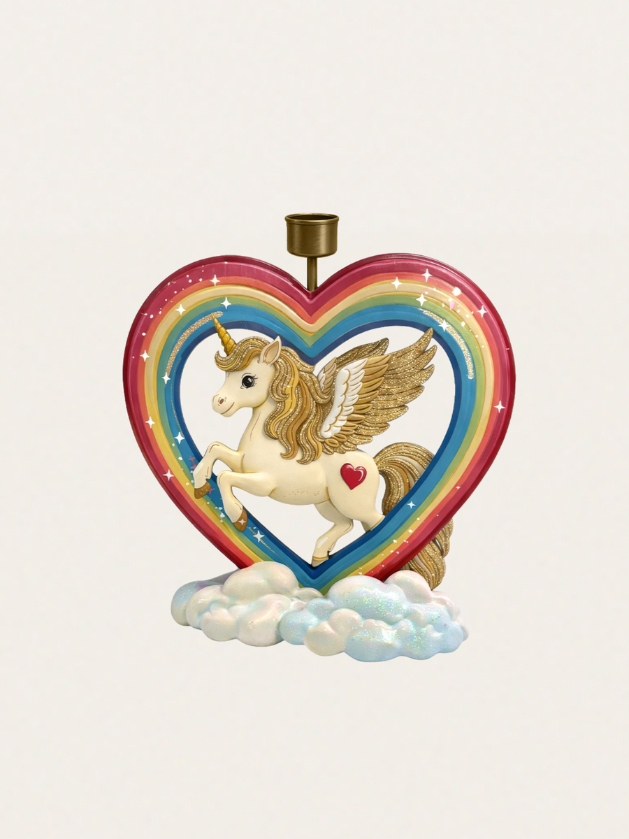 Dekoracyjny pociąg urodzinowy Unicorn