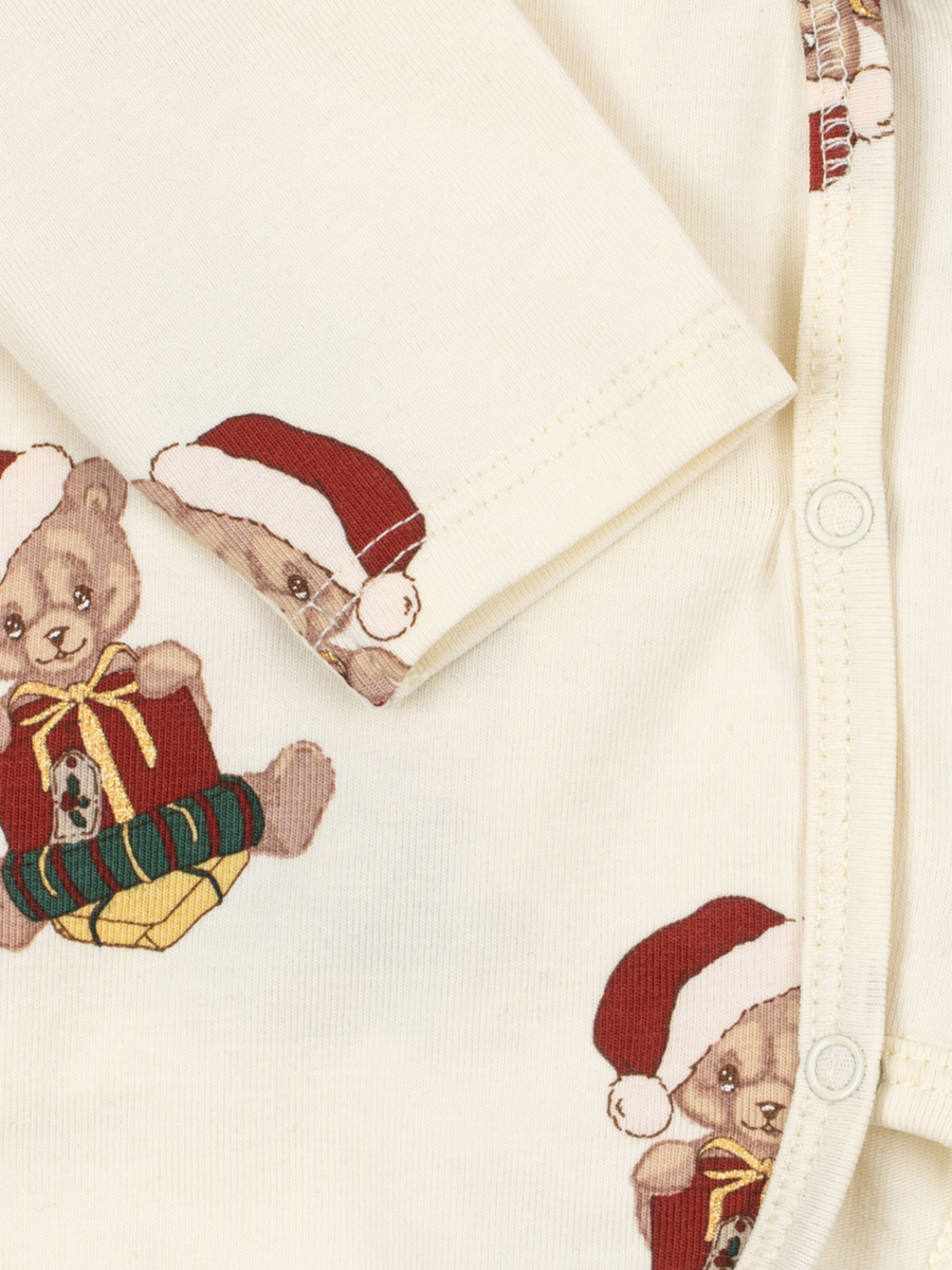 Bawełniany zestaw Newborn Basic - Body i spodenki Teddy Bear
