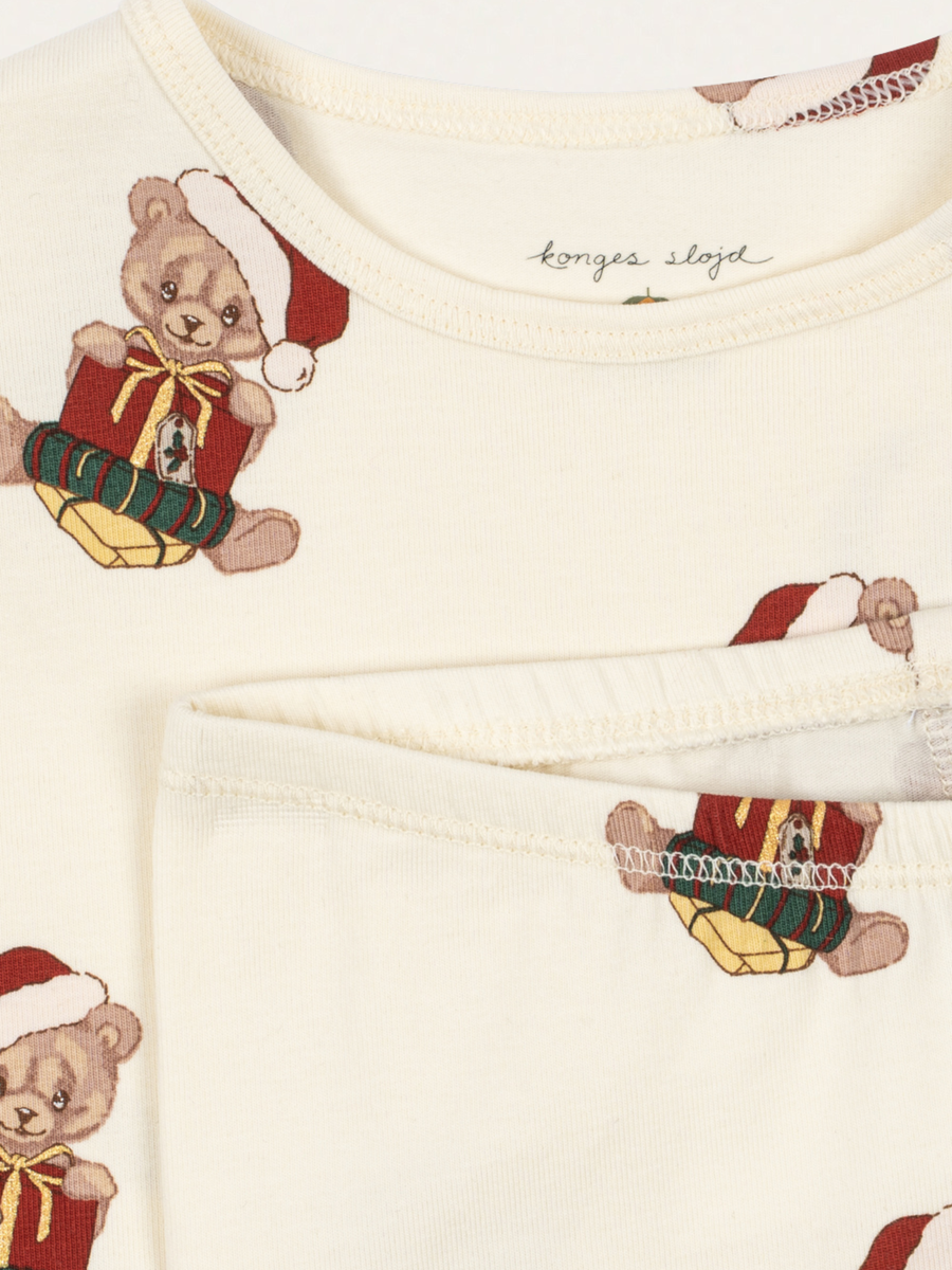 Bawełniany zestaw Basic - koszulka i spodnie Teddy Bear