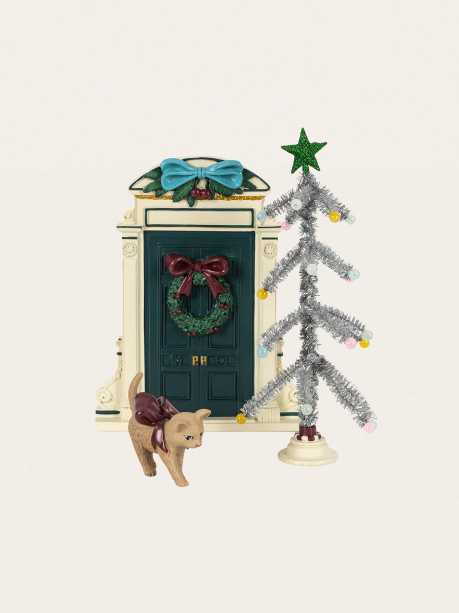 Świąteczna dekoracja - Christmas door