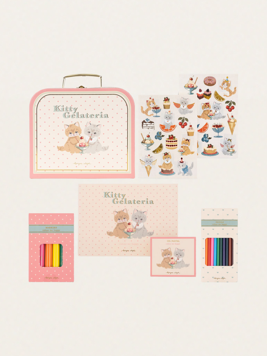 Zestaw art. plastycznych w walizce Little Artist Set