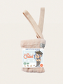 Prążkowane rajstopy z bawełną na szelkach Granny