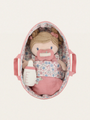 Miękka lalka Baby Rosa w nosidełku z akcesoriami