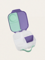 Zestaw mini lunchbox + butelka tritanowa ze słomką 450 ml