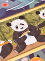 Puzzle do nauki liczenia - pingwinki