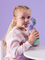 Zestaw mini lunchbox + butelka tritanowa ze słomką 450 ml