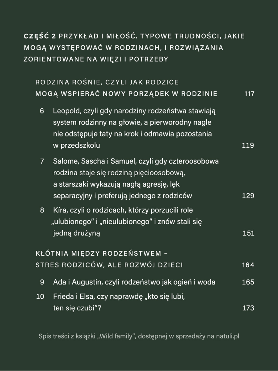 Wild family, czyli o rodzinie, rozwoju dziecka do 7. r.ż.