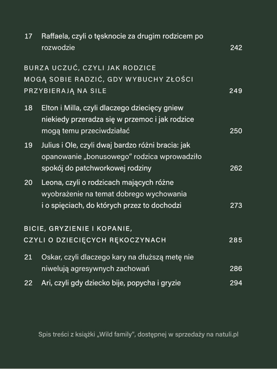 Wild family, czyli o rodzinie, rozwoju dziecka do 7. r.ż.