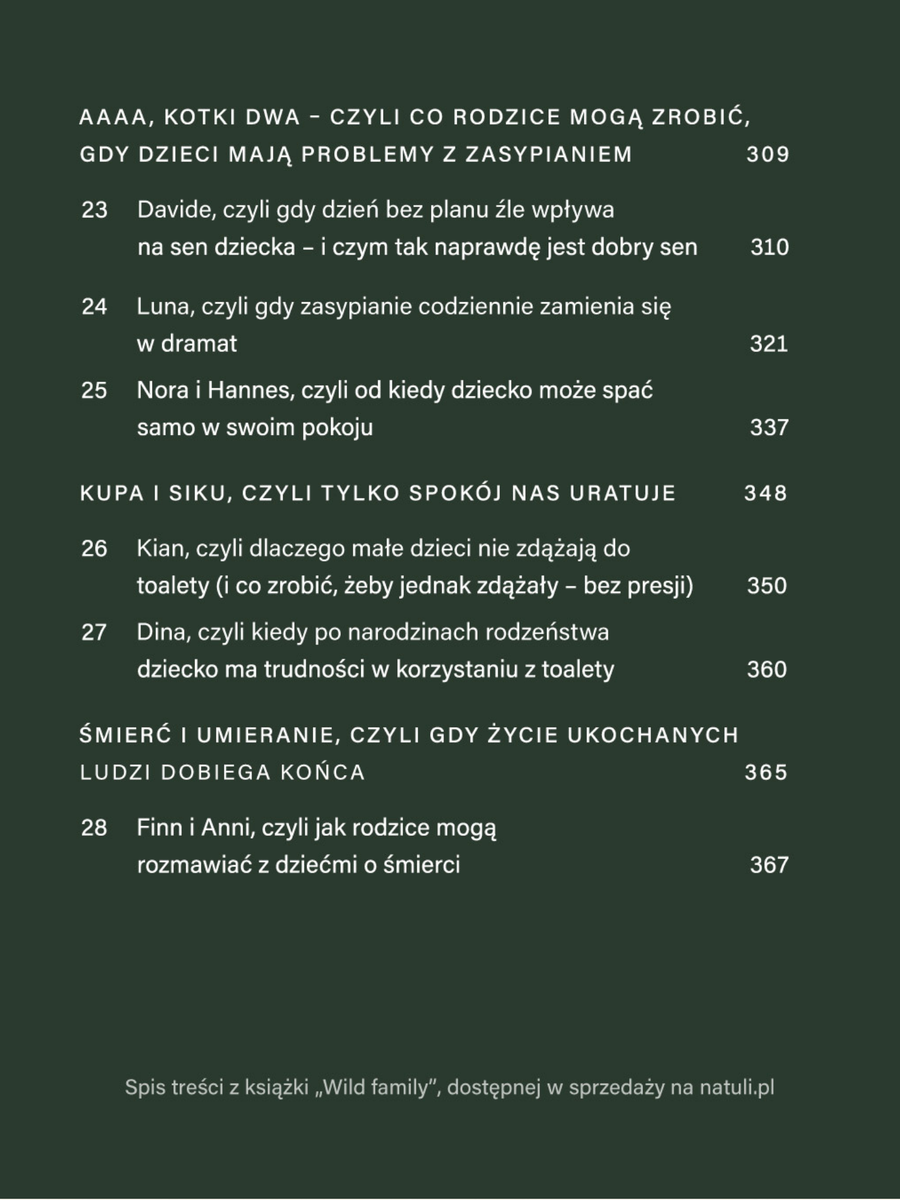 Wild family, czyli o rodzinie, rozwoju dziecka do 7. r.ż.