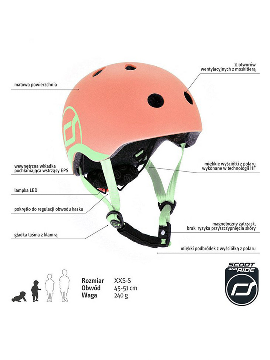 Dziecięcy kask ochronny