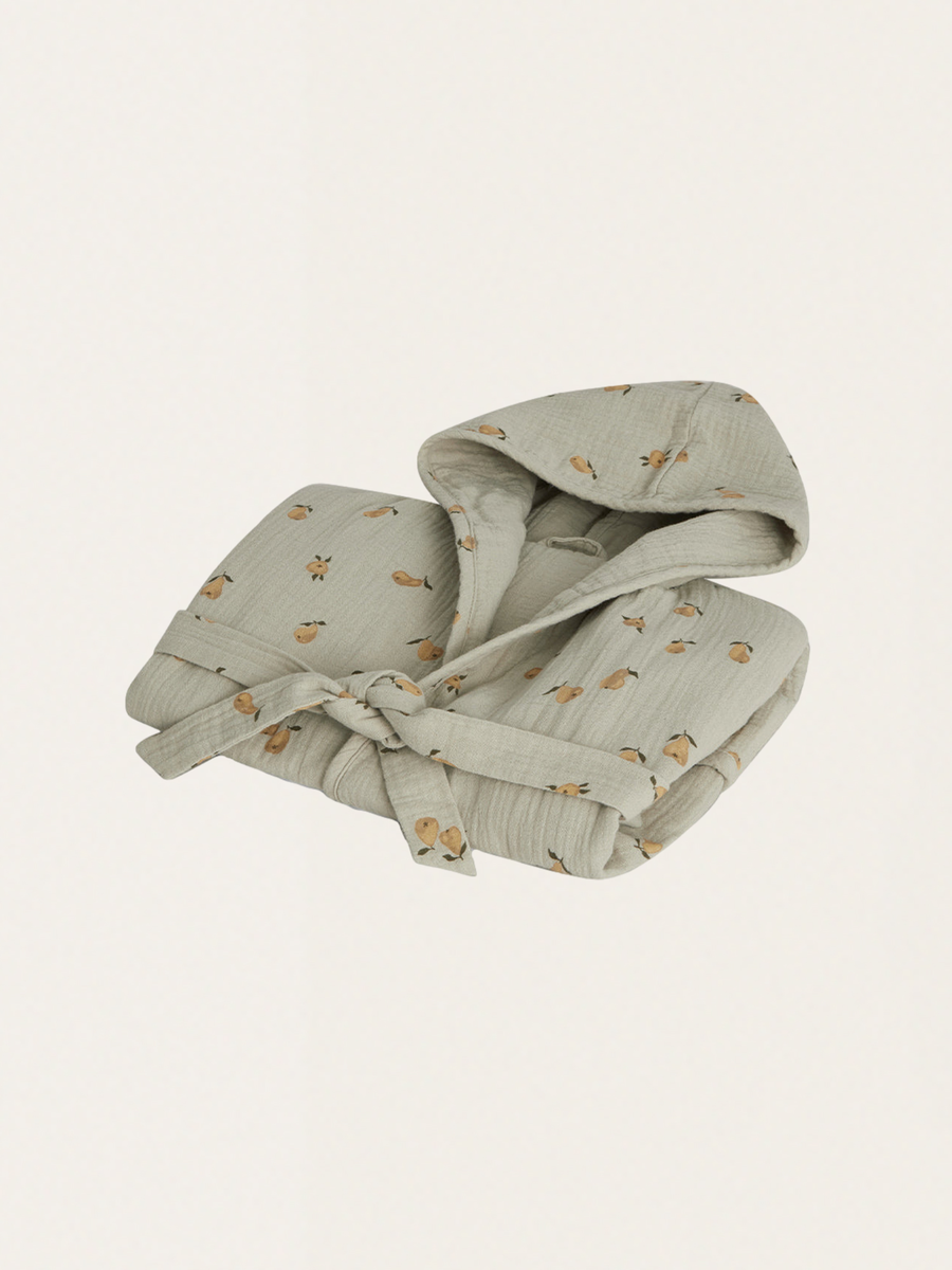 Muslin dressing gown