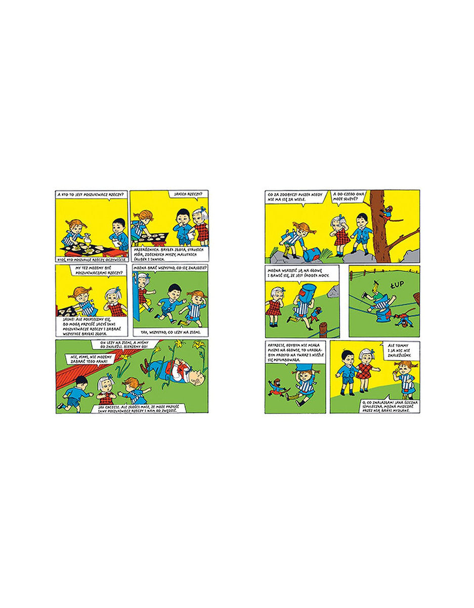 Pippi się wprowadza i inne komiksy
