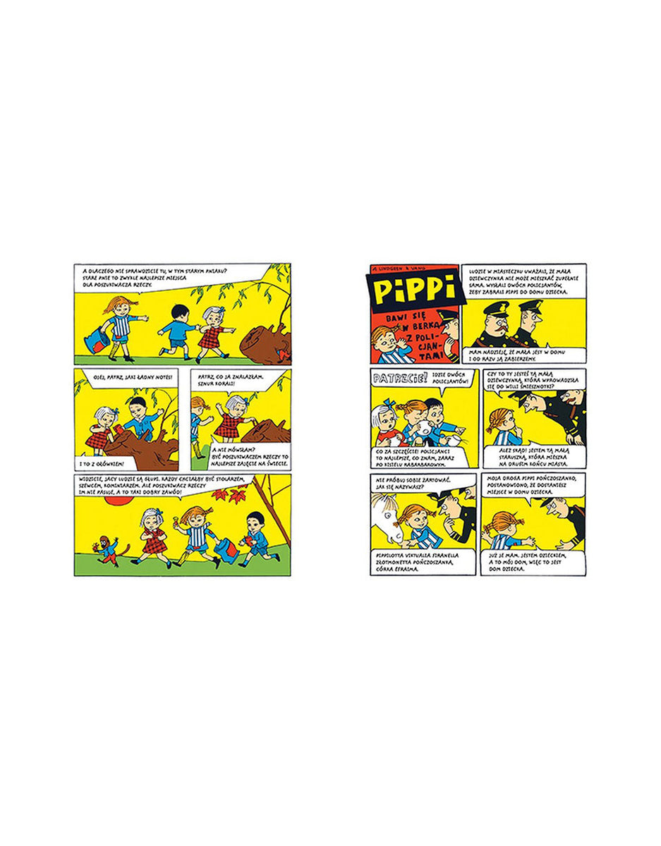 Pippi się wprowadza i inne komiksy