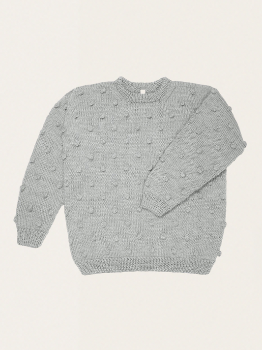 Women's Merino Wool Sweater 'Popcorn'