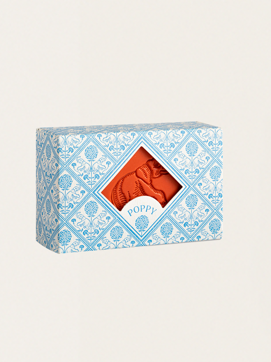 L'éléphant Poppy vegan bar soap