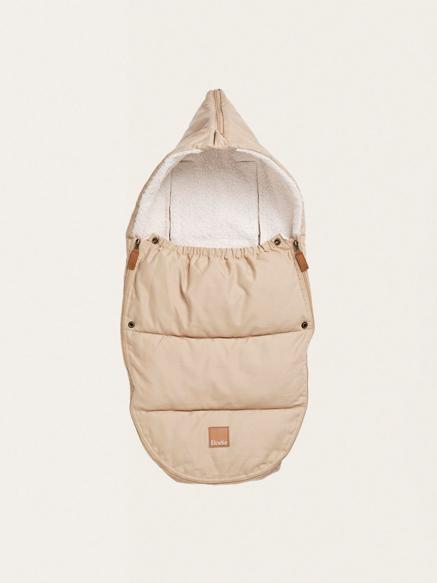 Warmer Fußsack für den Pure Khaki Autositz