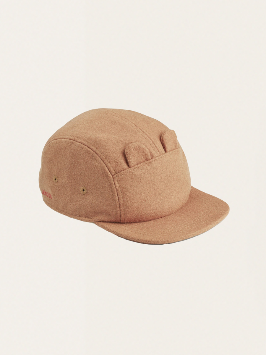 Reese cap tuscany rose wool baseball cap