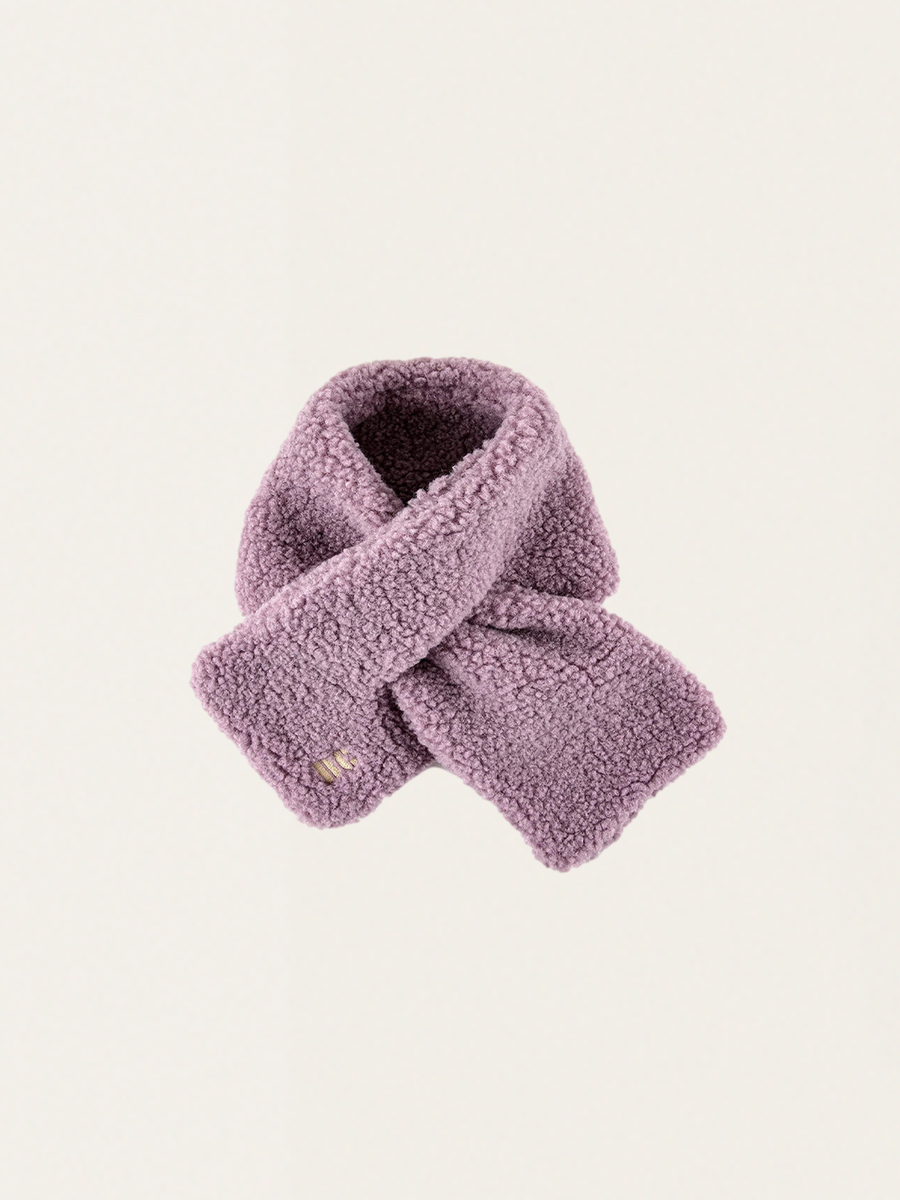Scarf / scarf - Sheepskin Lavander