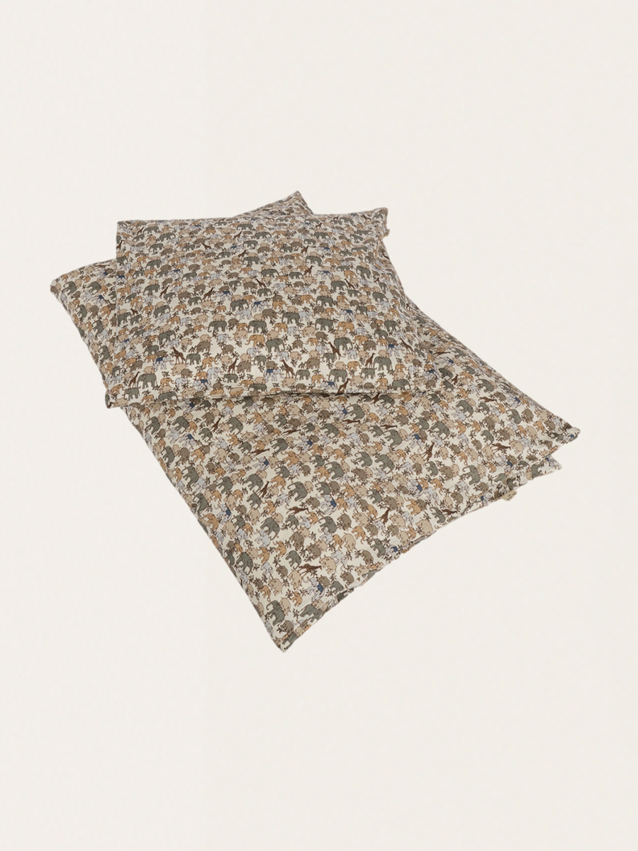Zestaw pościeli niemowlęcej z organicznej bawełny 70x100 cm