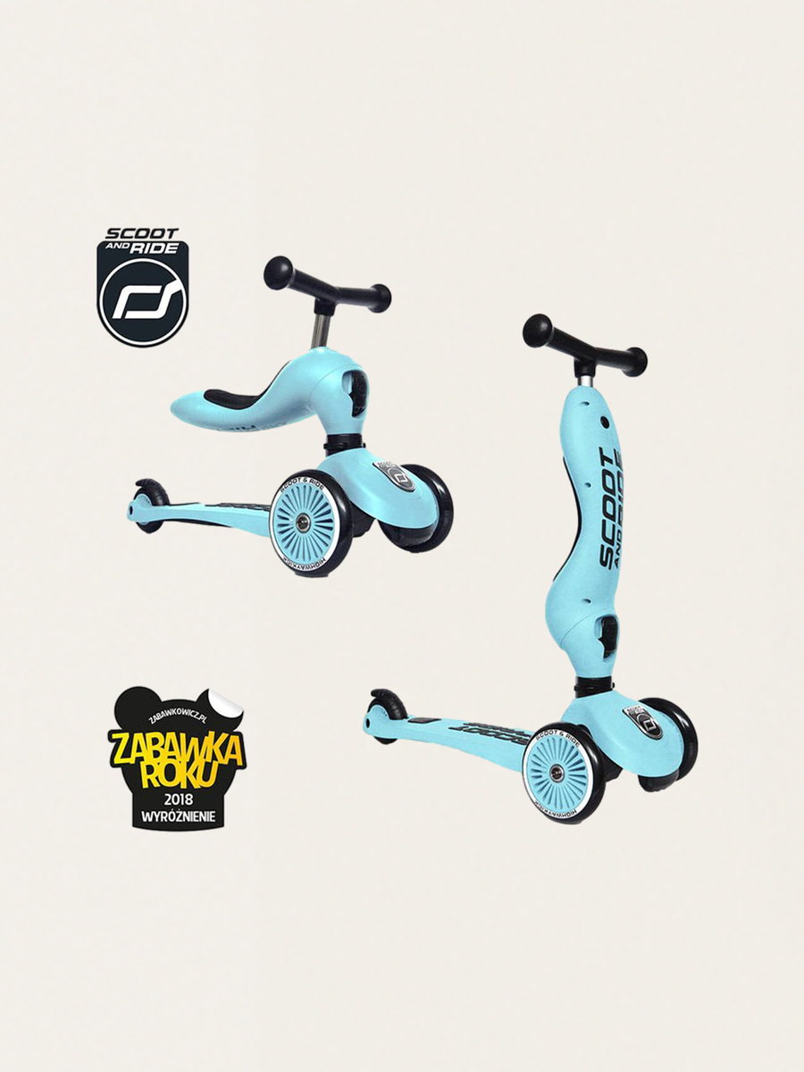 Highwaykick 1 2-in-1 Kinderfahrzeug und Roller 