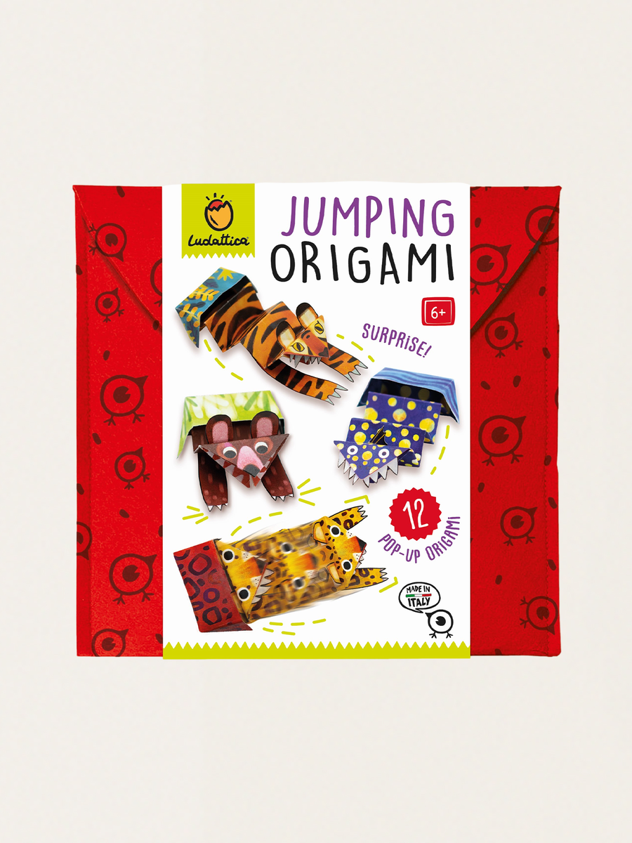 Easy Origami Surprise Craft Kit - Jumping Animals