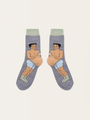 Men's Beer Belly Socks - Black