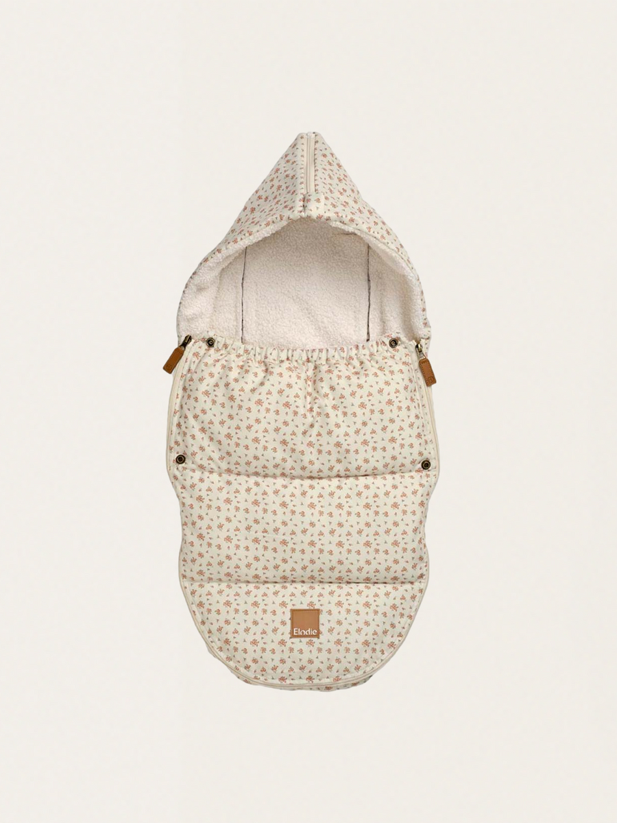 Warmer Autositz-Schlafsack „Herbstrose“