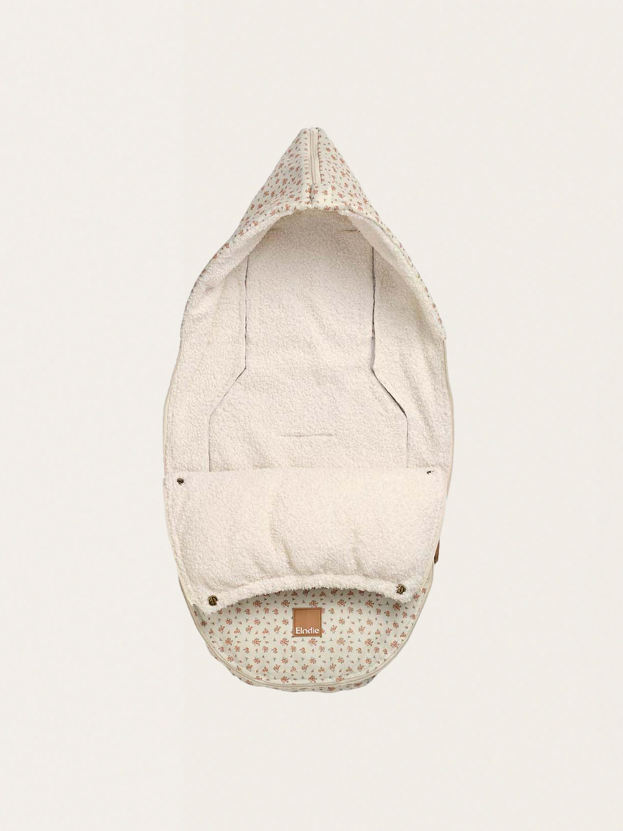 Warmer Autositz-Schlafsack „Herbstrose“