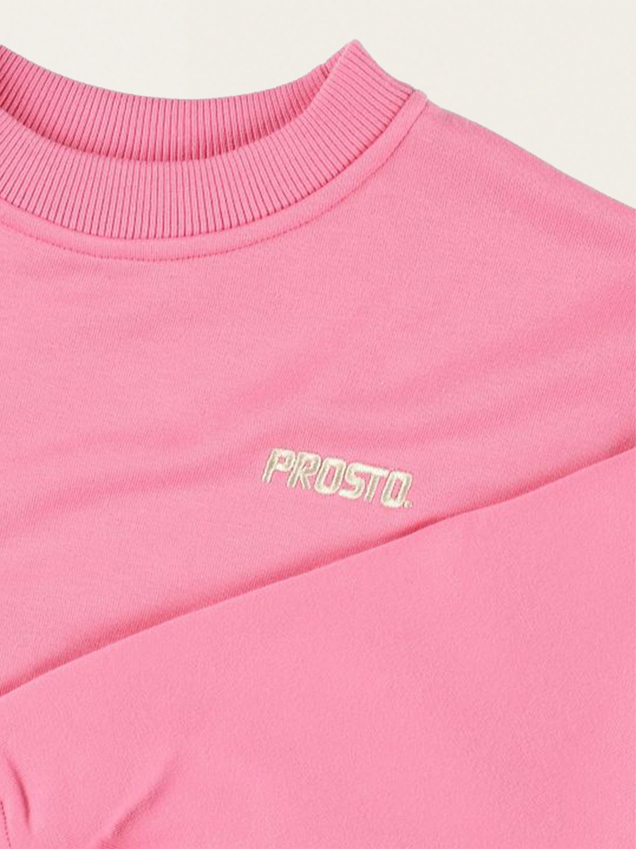 Dresowa sukienka Baza Pink
