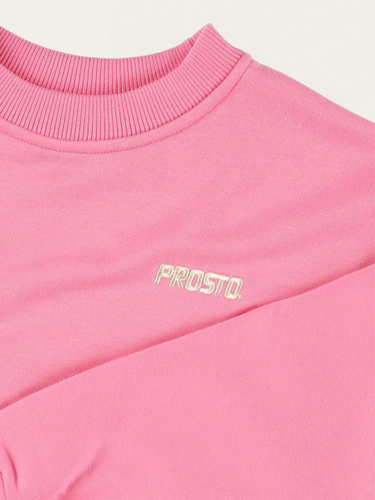 Dresowa sukienka Baza Pink
