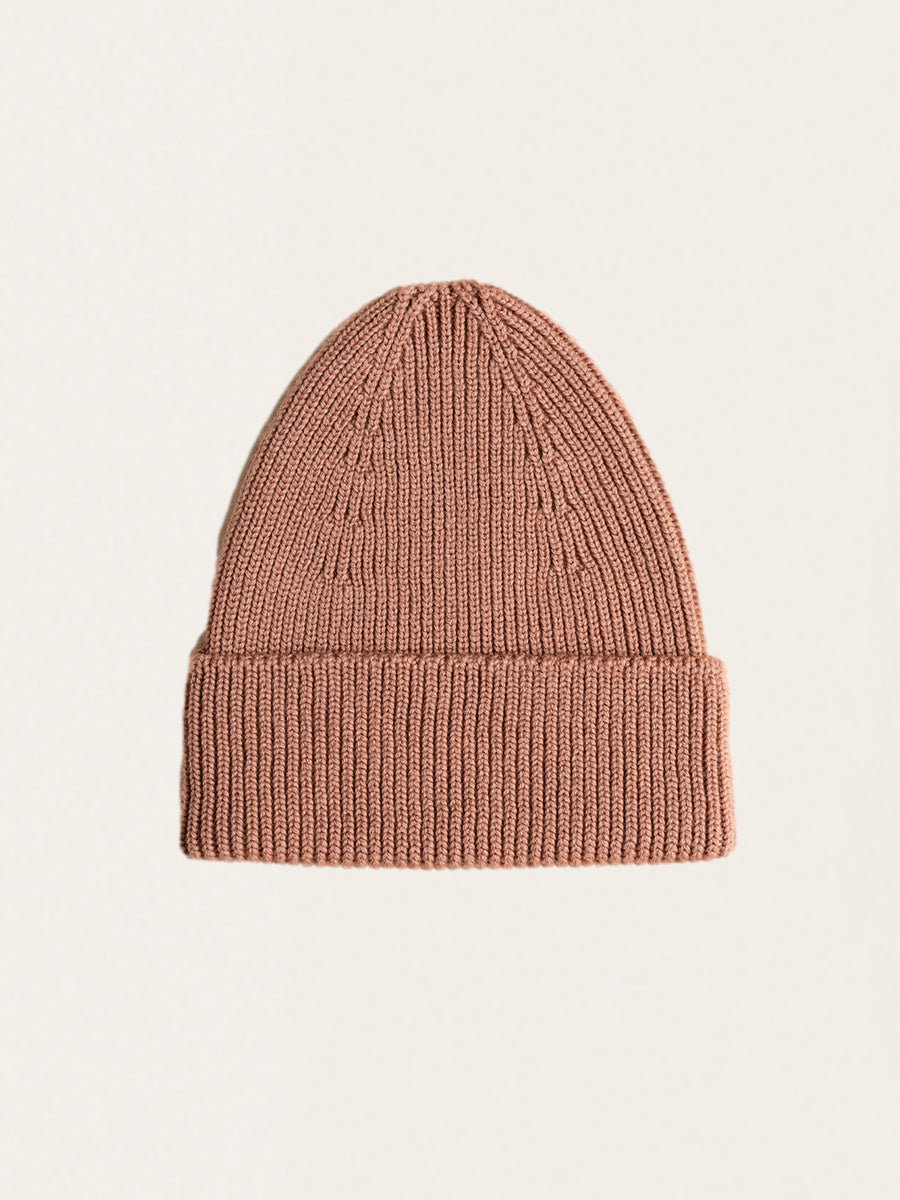 Fonzie Ribbed Italian Merino Wool Hat