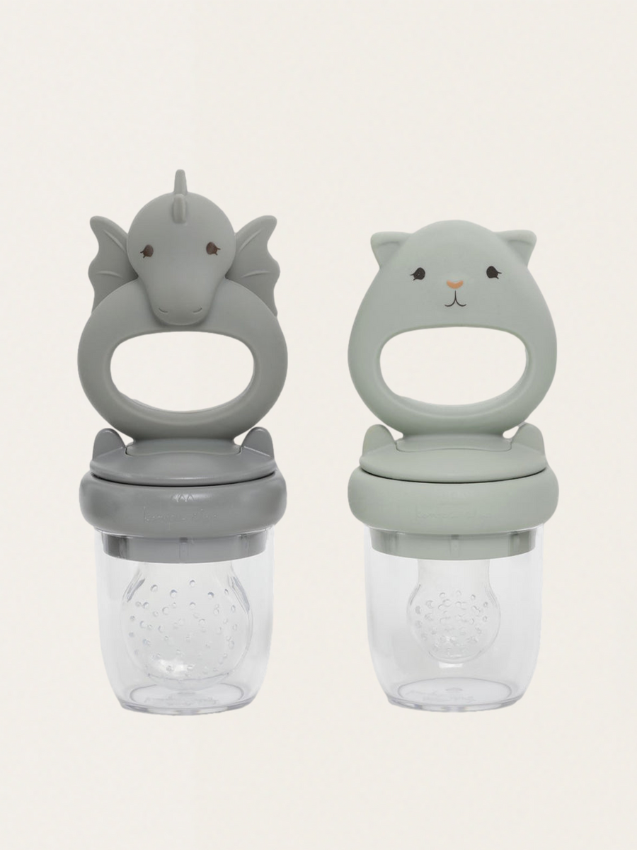 Silicone feeding teether - 2 pcs.