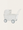 Hand-woven rattan doll stroller